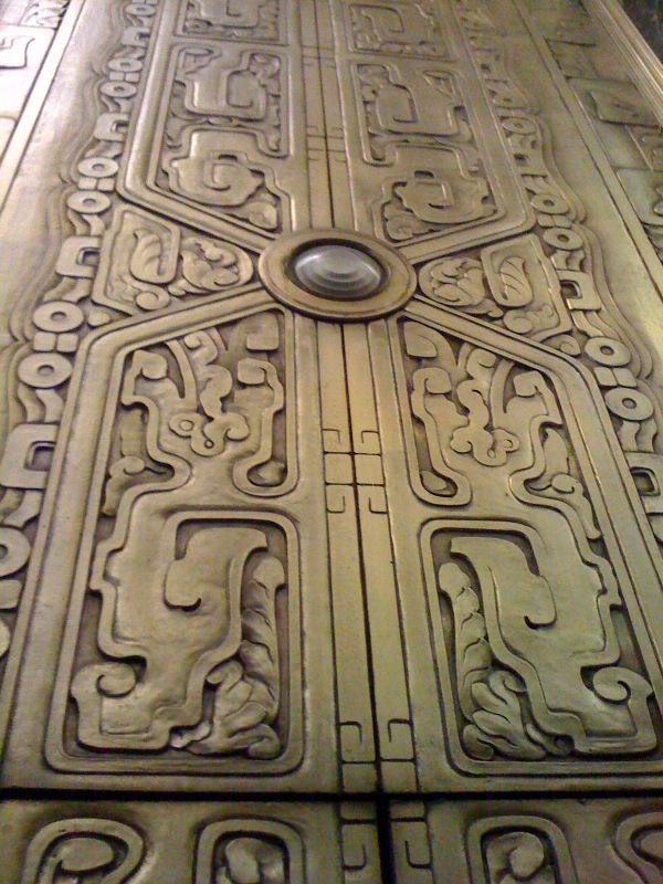 Detailing on the walls of 450 Sutter Street, San Francisco