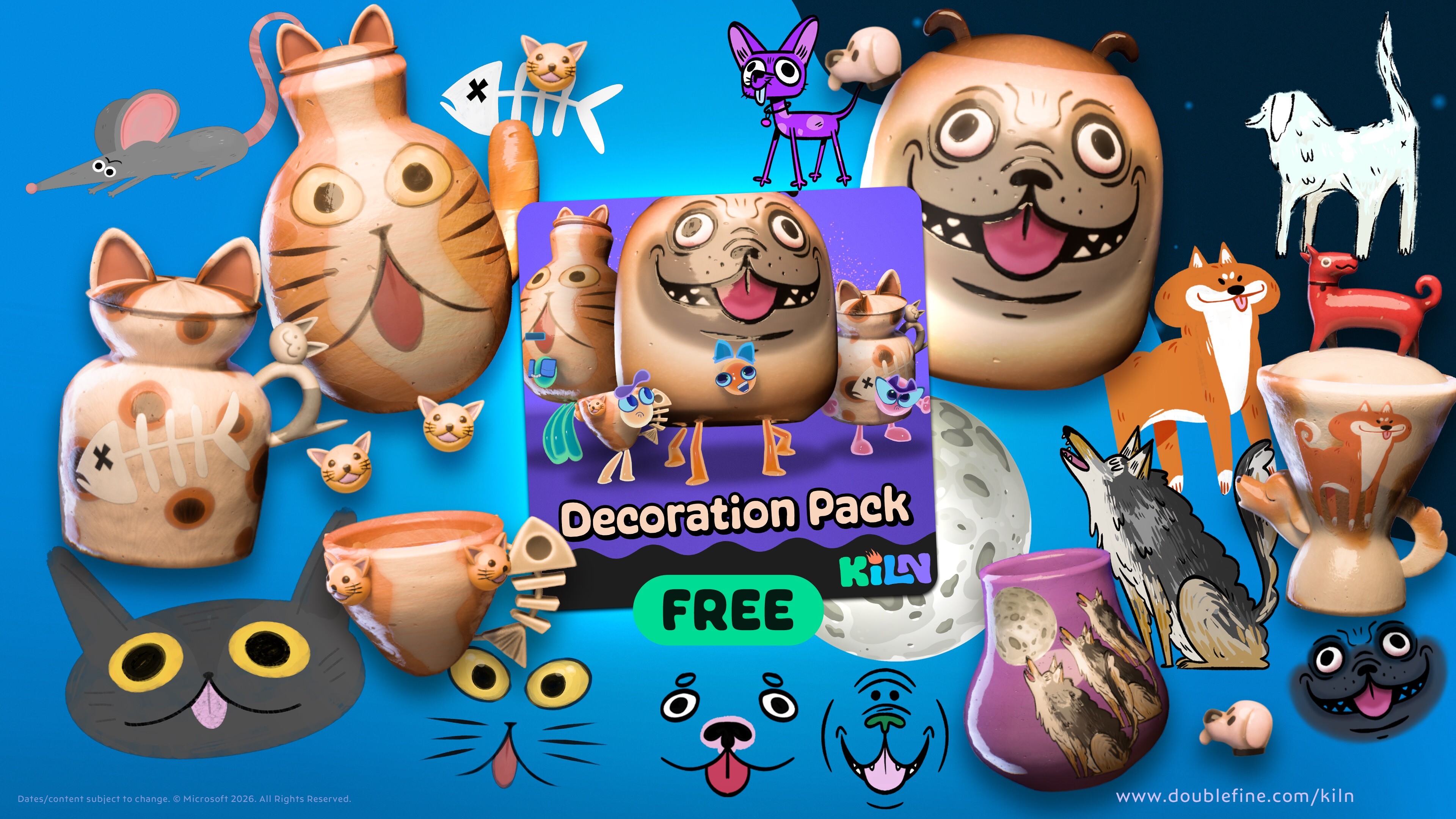 Ora disponibile: Cats & Dogs Decoration Pack