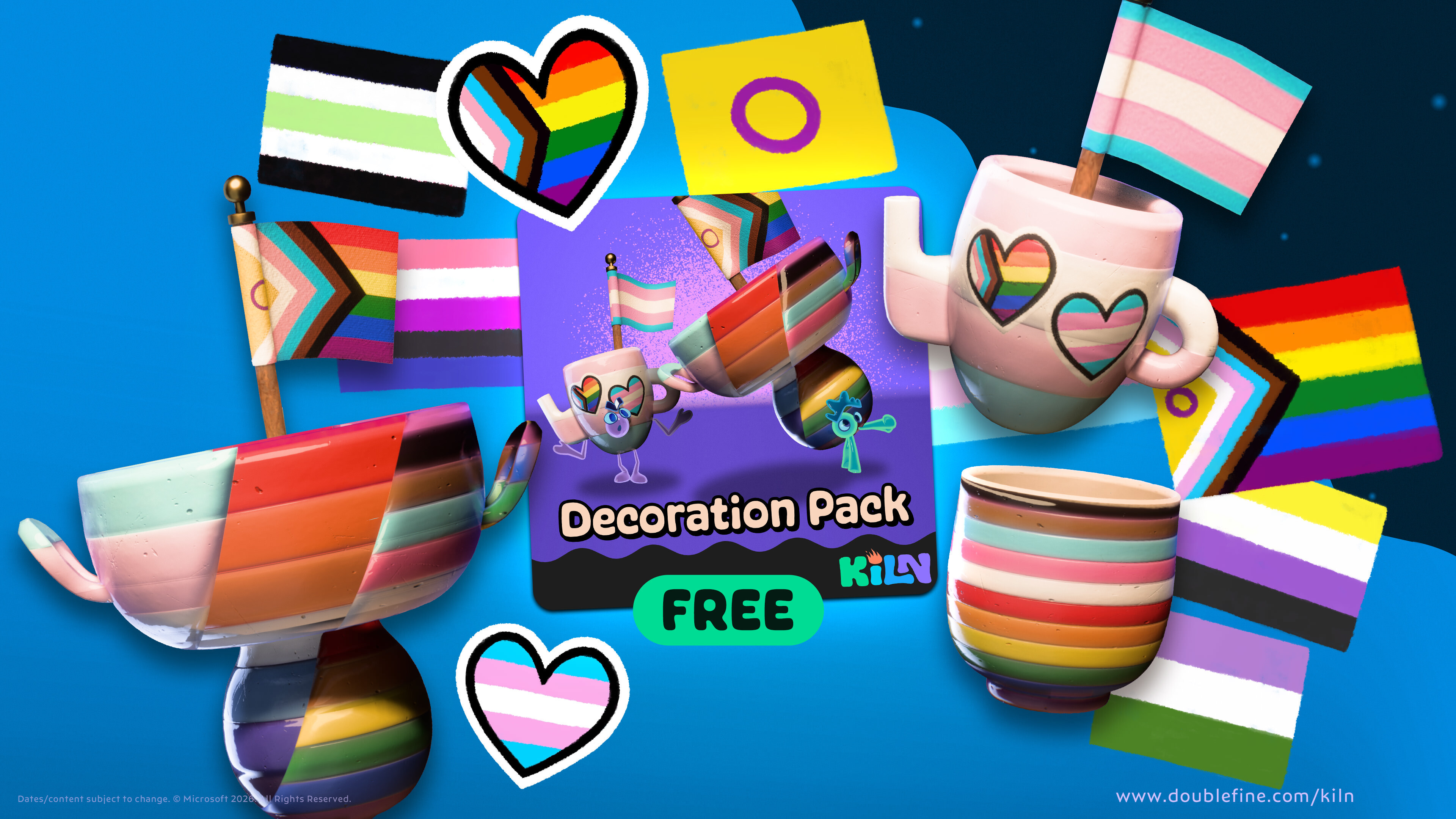 Out now: Pride Decoration Pack!