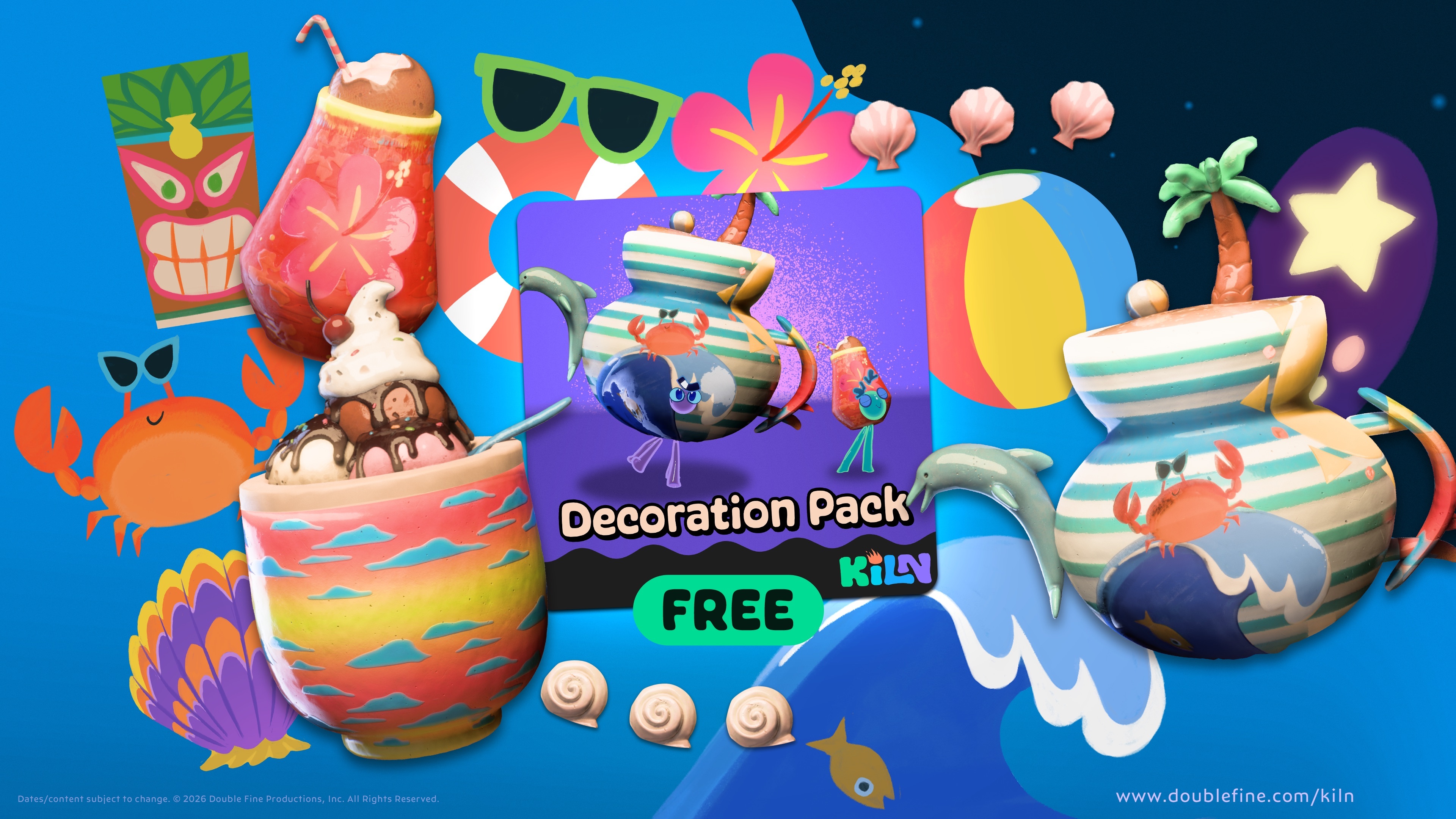 Surf and Sun Decoration Pack