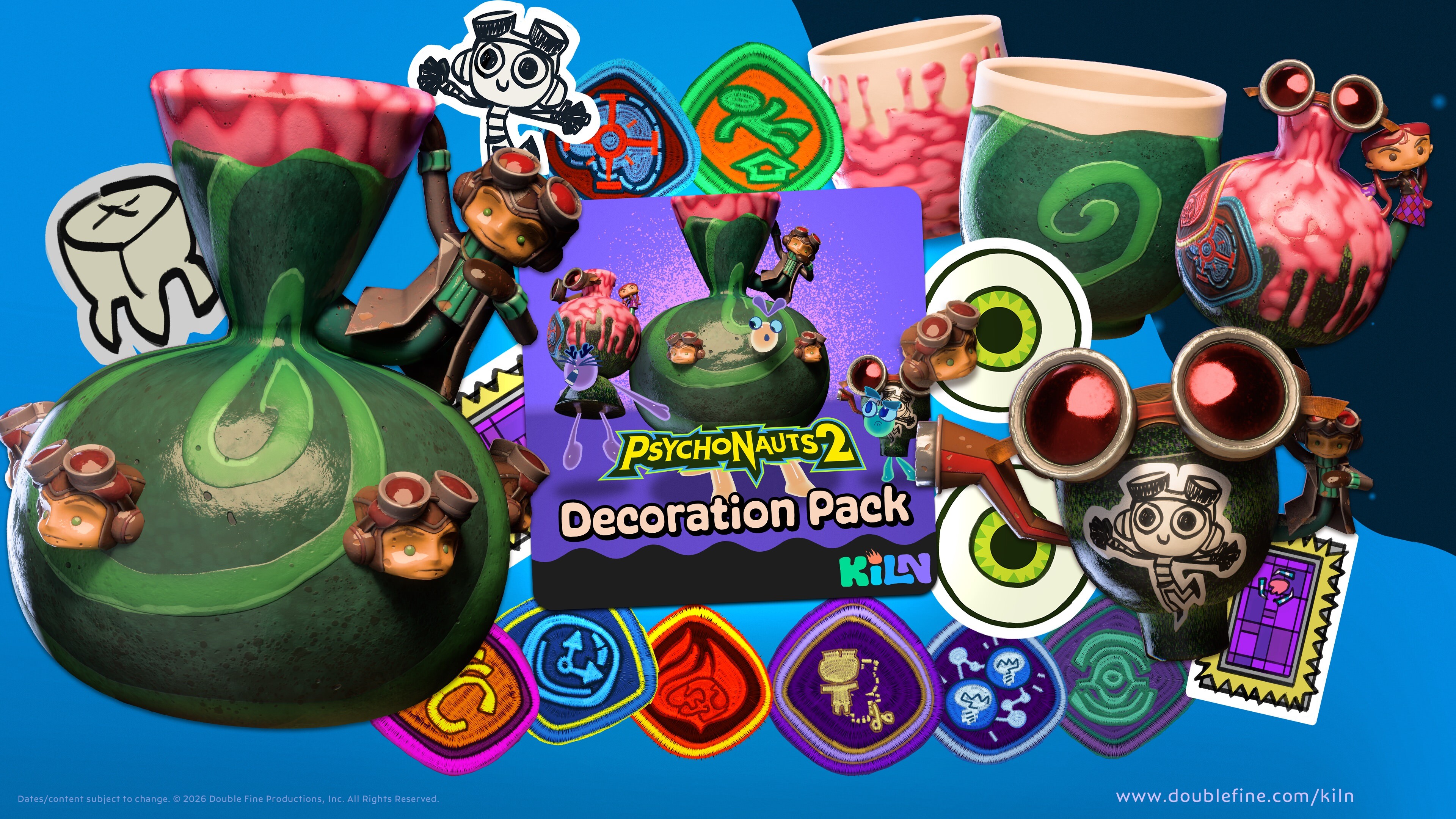 Psychonauts 2 Decoration Pack!