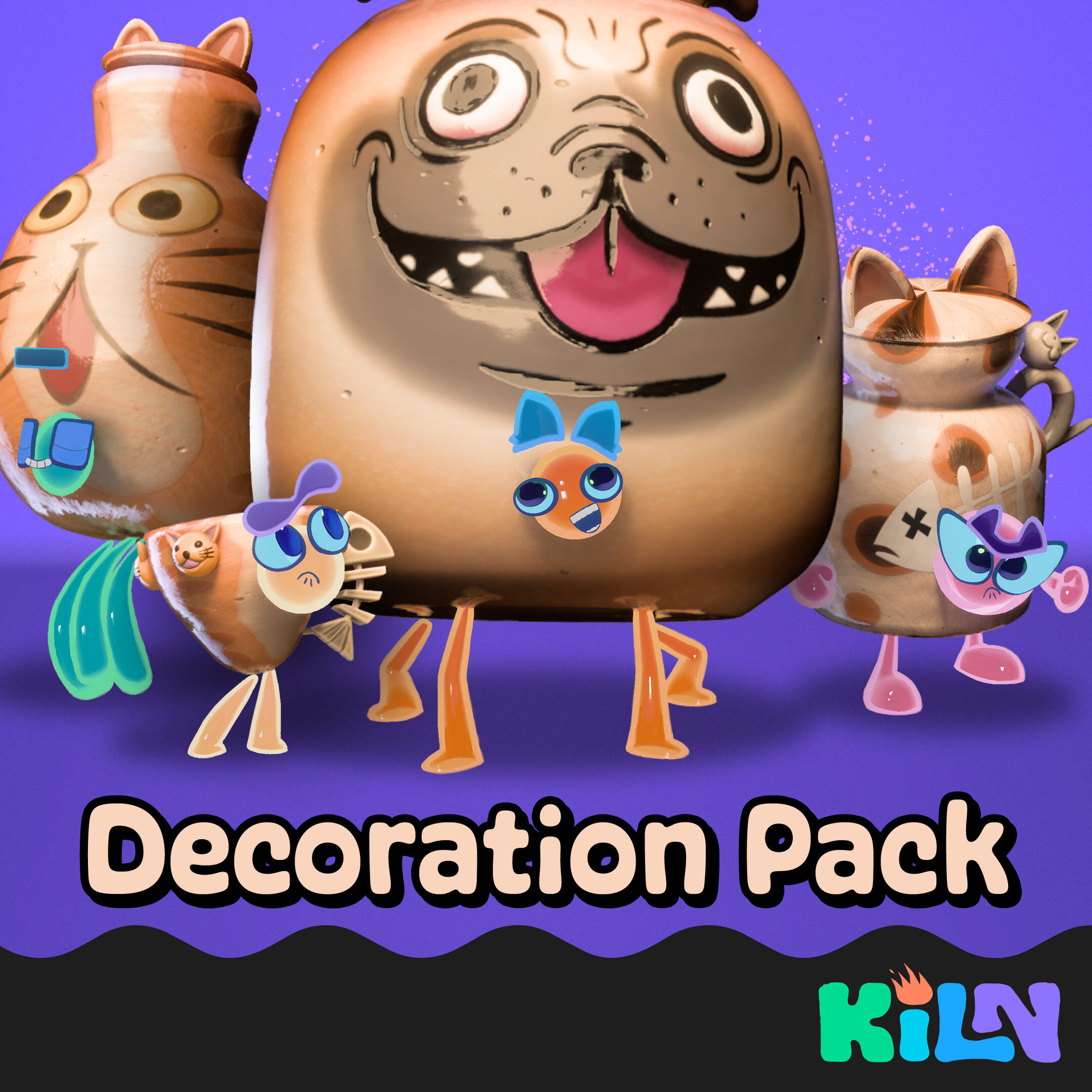 Cats & Dogs Decoration Pack