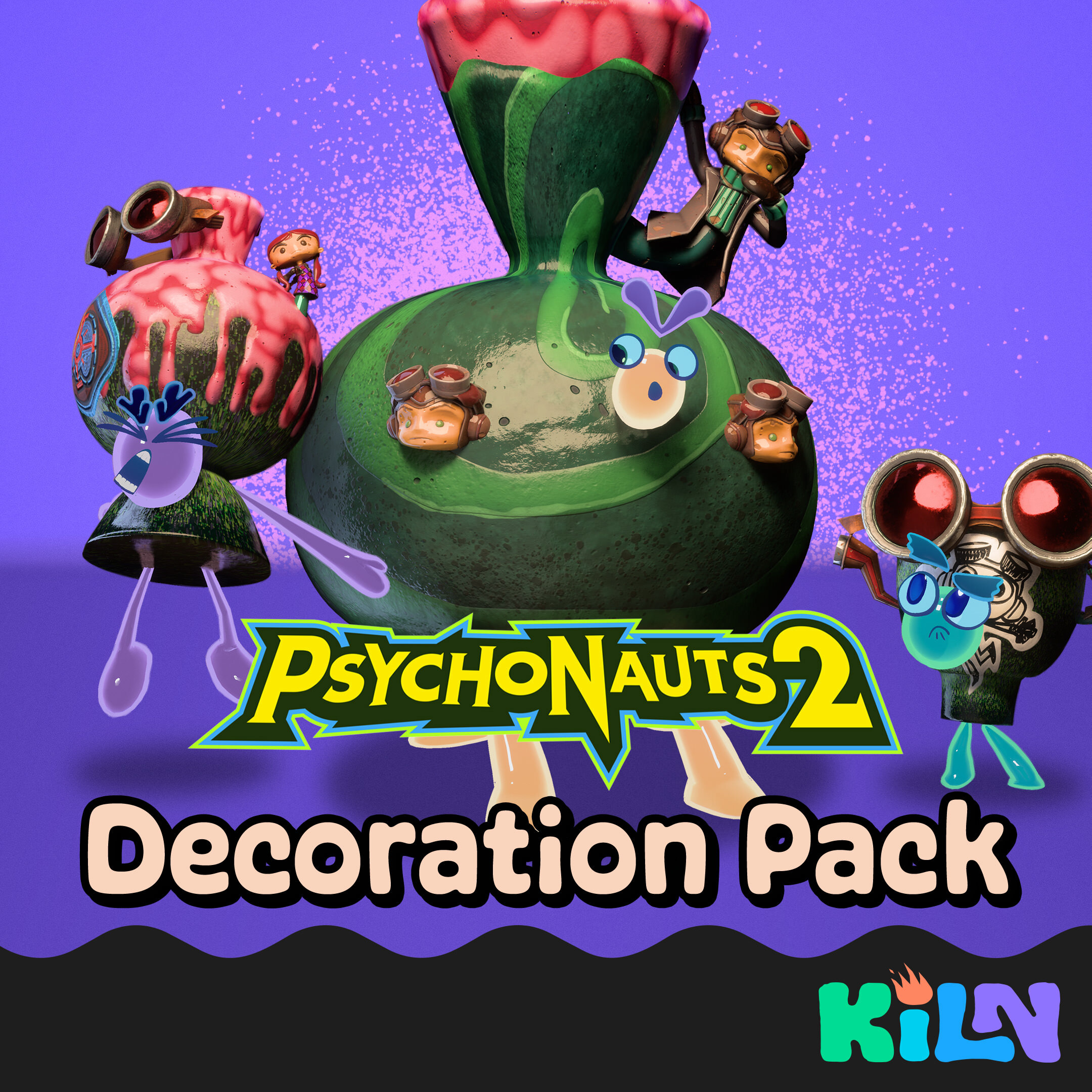 Psyconauts 2 Decoration Pack