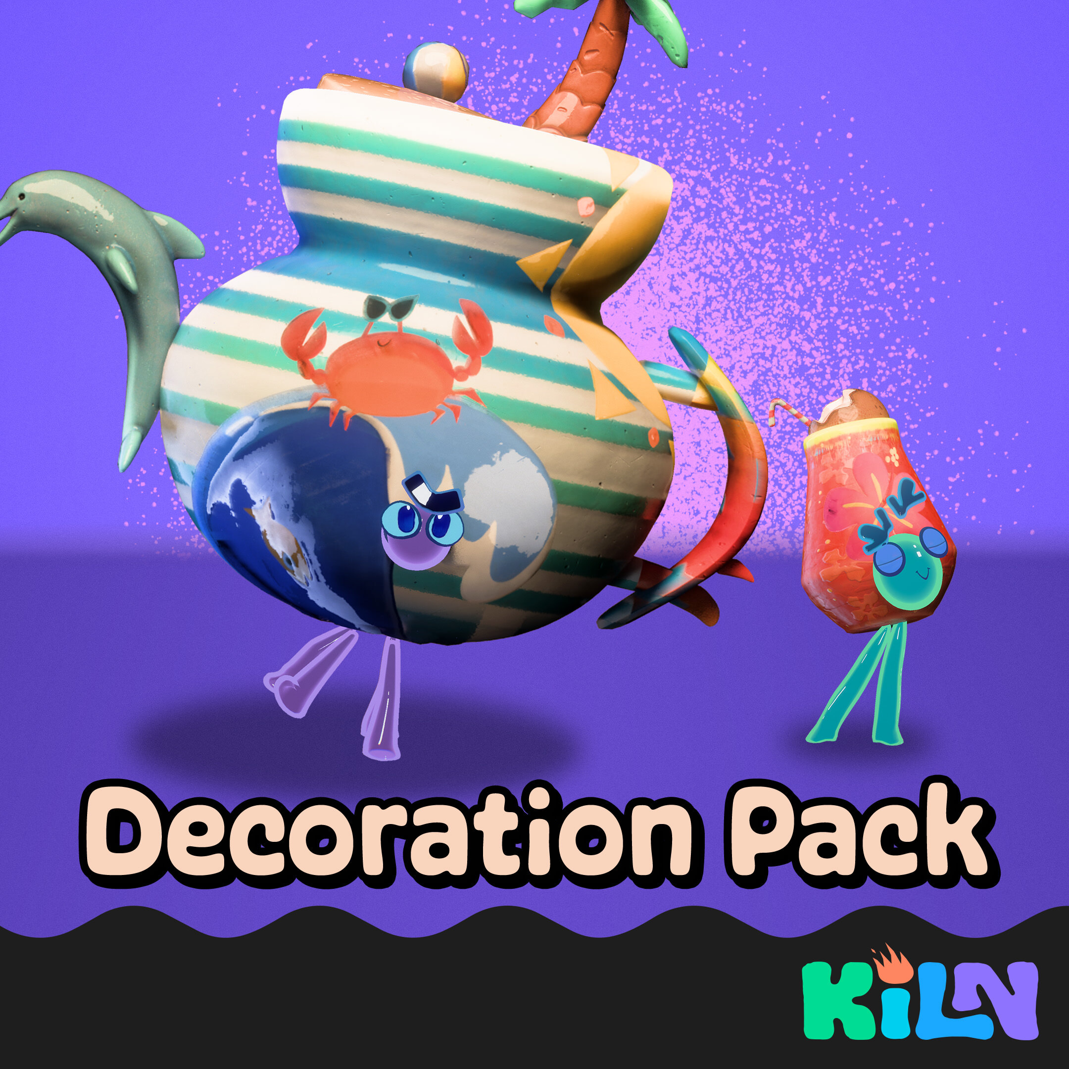 Sun & Surf Decoration Pack