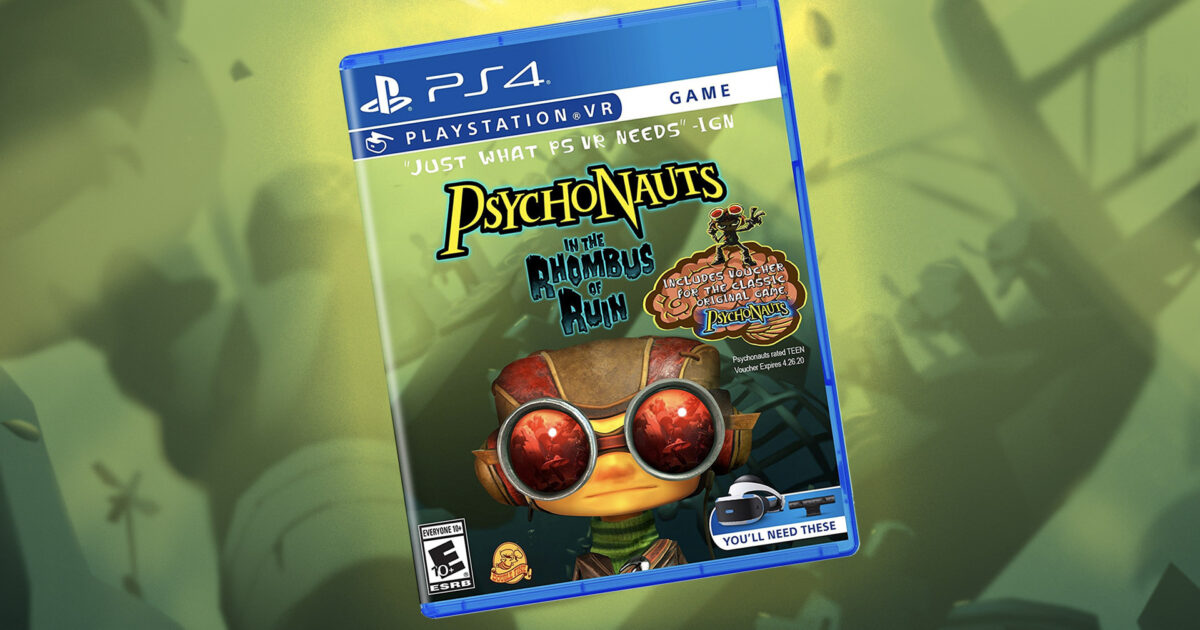 køber laser beskyttelse Psychonauts in the Rhombus of Ruin Physical… | Double Fine Productions
